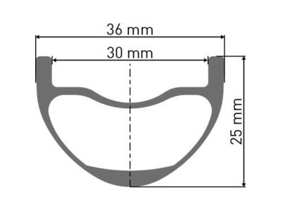DT SWISS HXC 1501 wheel, 30 mm rim, 12 x 148 mm axle, 27.5 inch rear MICRO SPLINE click to zoom image