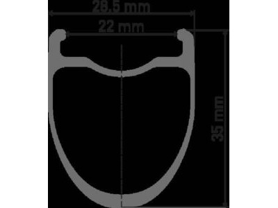 DT SWISS ERC 1100 DICUT disc brake wheel, carbon clincher 35 x 22 mm, front click to zoom image