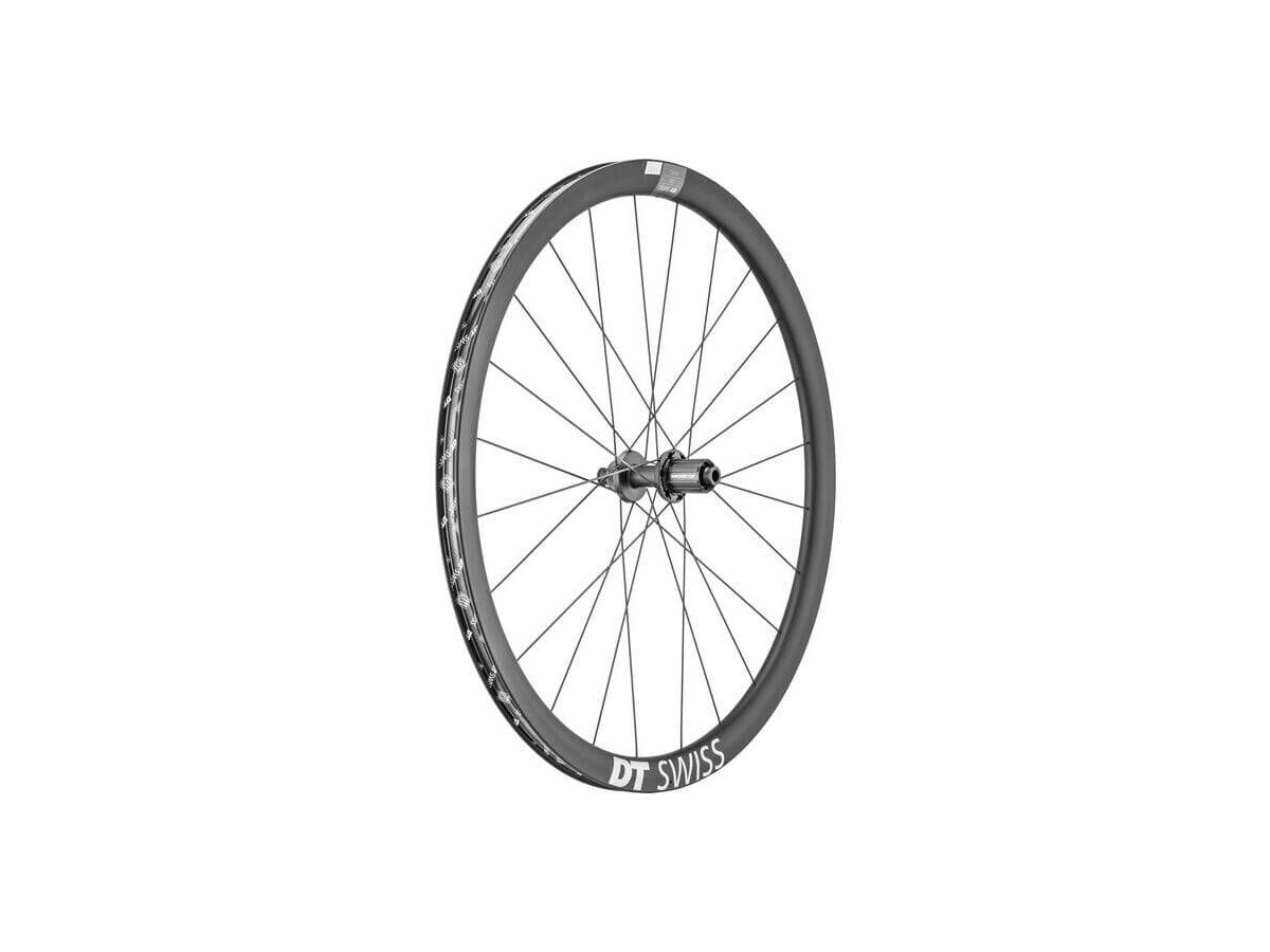 DT SWISS ERC 1400 SPLINE disc brake wheel, carbon clincher 35 x 22 mm, rear click to zoom image