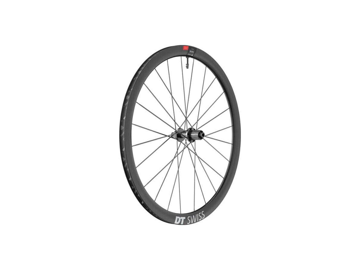 DT SWISS ARC 1100 DICUT disc brake wheel, carbon clincher 38 x 20 mm rim, rear click to zoom image