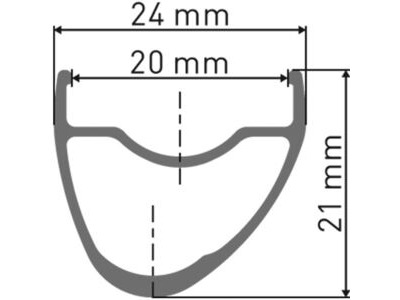 DT SWISS PR 1600 SPLINE disc brake wheel, clincher 23 x 20 mm, SRAM XDR rear click to zoom image