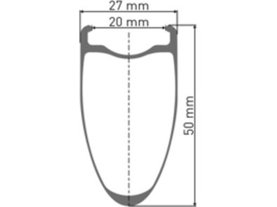 DT SWISS WHEL DT ARC16 50mm DB FR click to zoom image