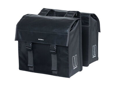 BASIL Urban Load double bag, 48-53L, bla