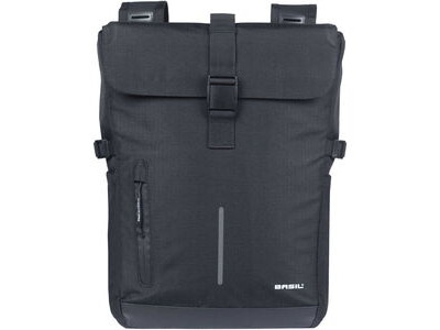 BASIL Move double bicycle bag, 30L, blac click to zoom image