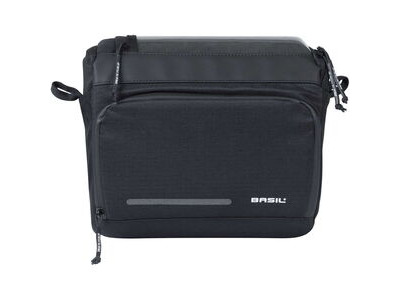 BASIL Move Handlebar Bag, 7-8L, black click to zoom image