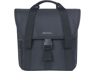 BASIL GO single bag, 16L, solid black click to zoom image