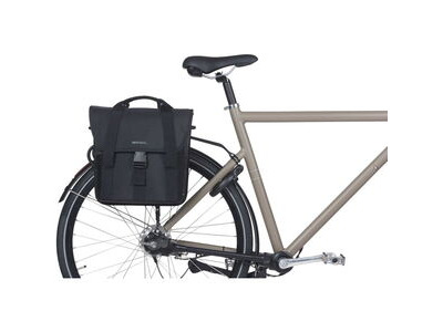 BASIL GO single bag, 16L, solid black click to zoom image