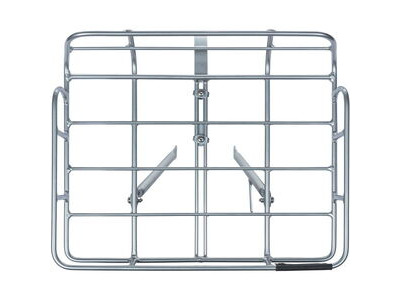 BASIL Portland front carrier, aluminium click to zoom image