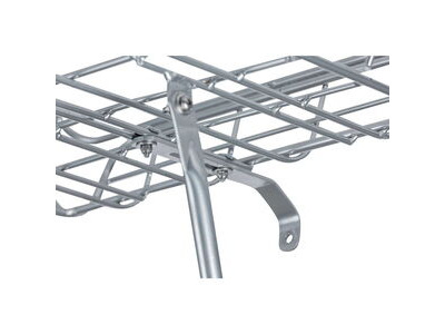 BASIL Portland front carrier, aluminium click to zoom image