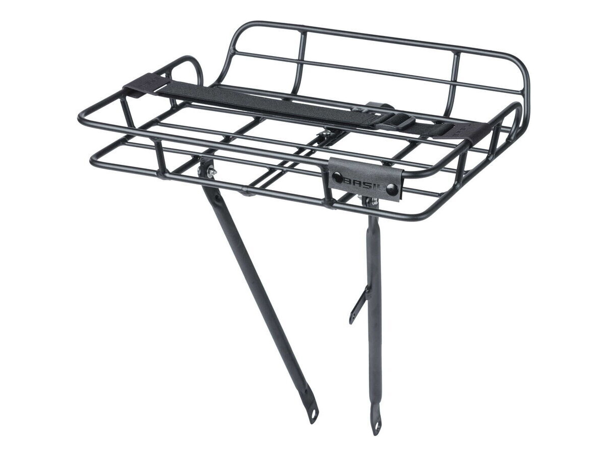 BASIL Portland front carrier, matt black click to zoom image