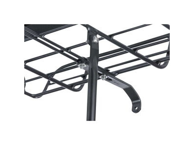 BASIL Portland front carrier, matt black click to zoom image