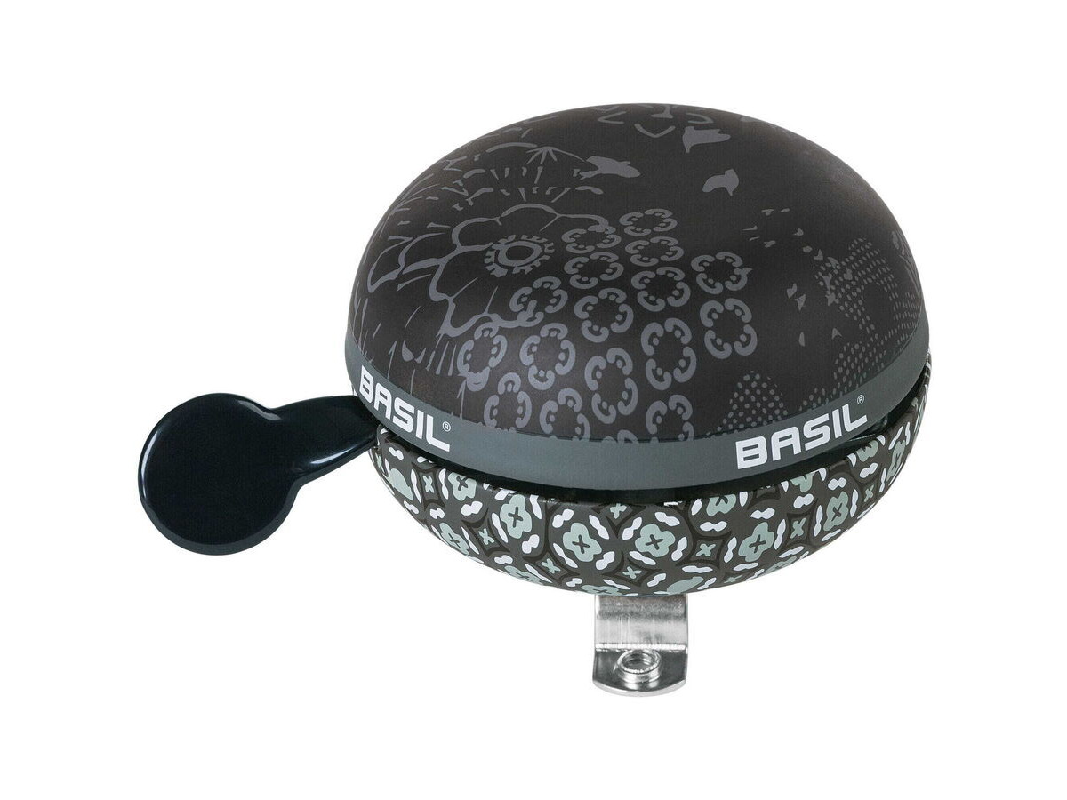 BASIL Boheme, bike bell, 80mm, charcoal click to zoom image