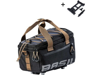 BASIL Miles trunk bag MIK, 7L, black sla