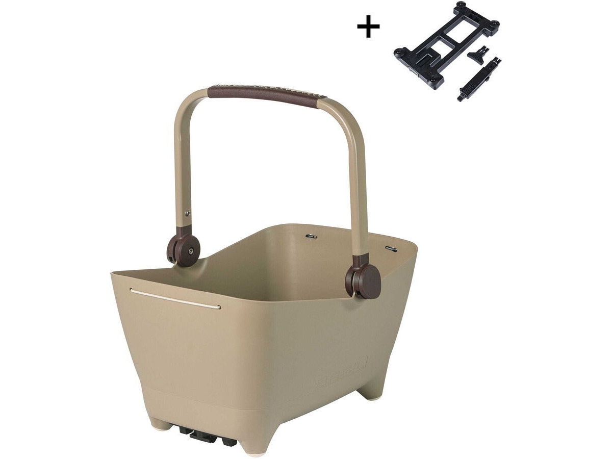 BASIL Buddy dog bicycle basket MIK, bisc click to zoom image