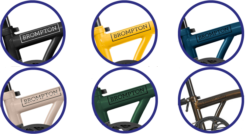 Brompton Colour Chart